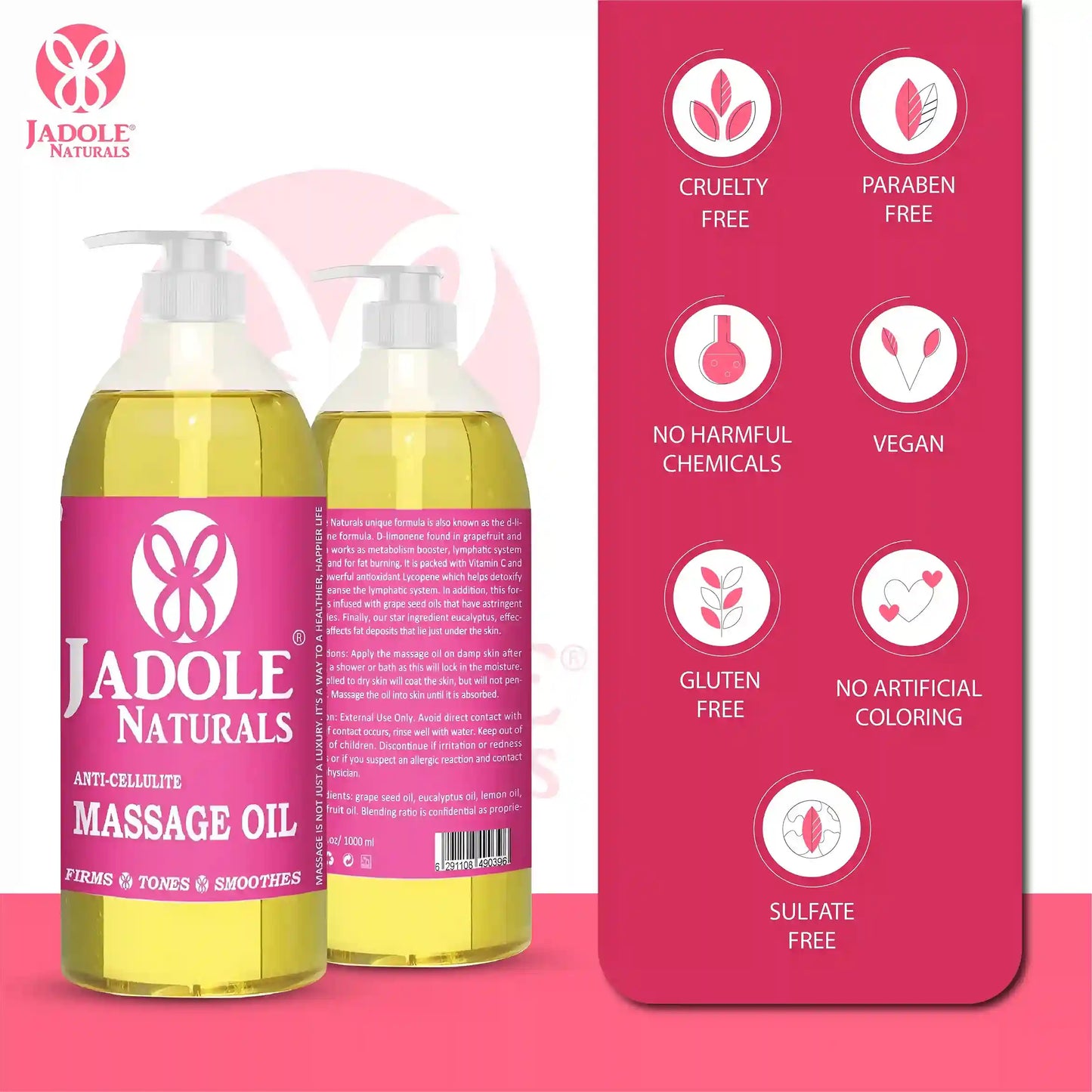 Anti-Cellulitee Treatment Massage Oil 1000ml