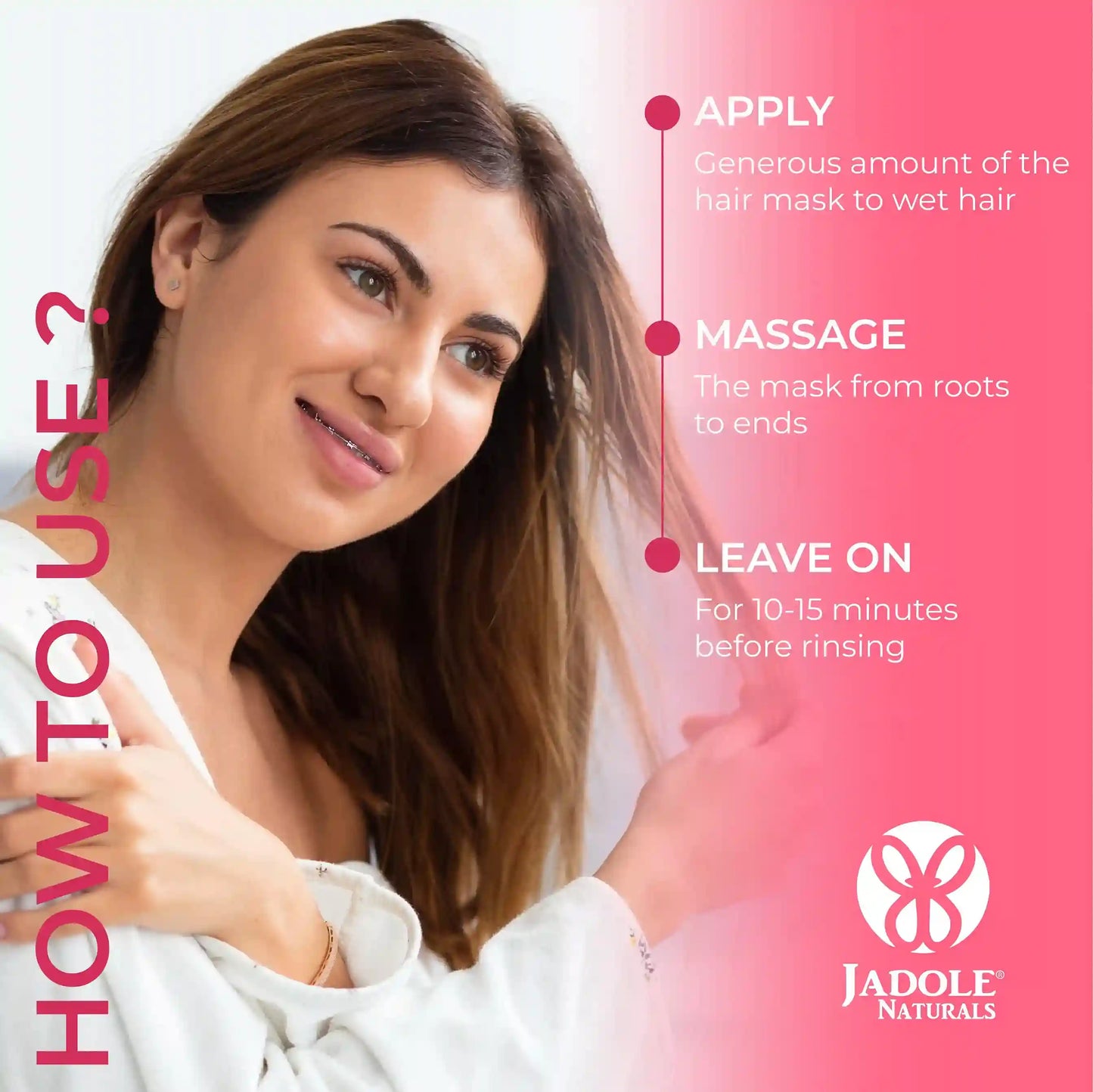 Jadole Naturals Hydrating Argan Oil Hair Mask 250ml