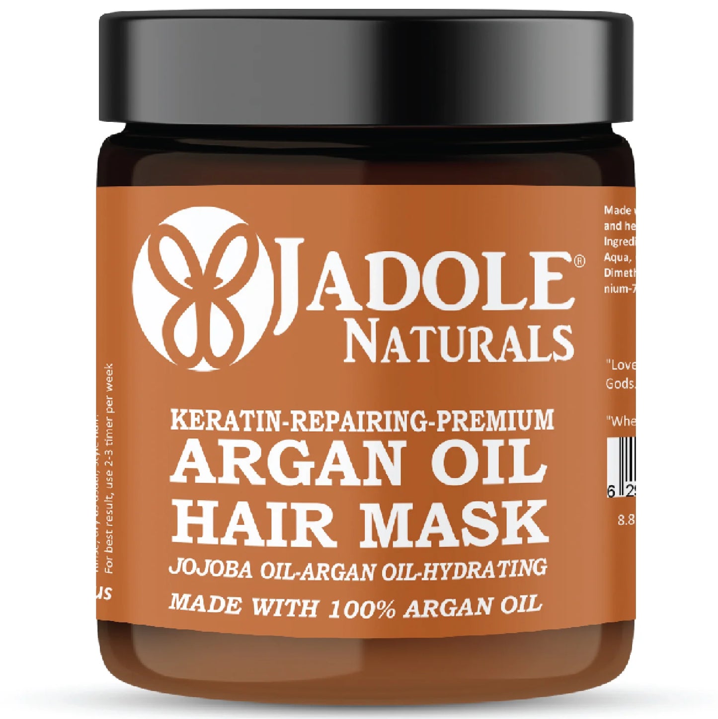Jadole Naturals Hydrating Argan Oil Hair Mask 250ml