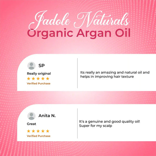 Jadole Naturals Organic Argan Oil 30ml