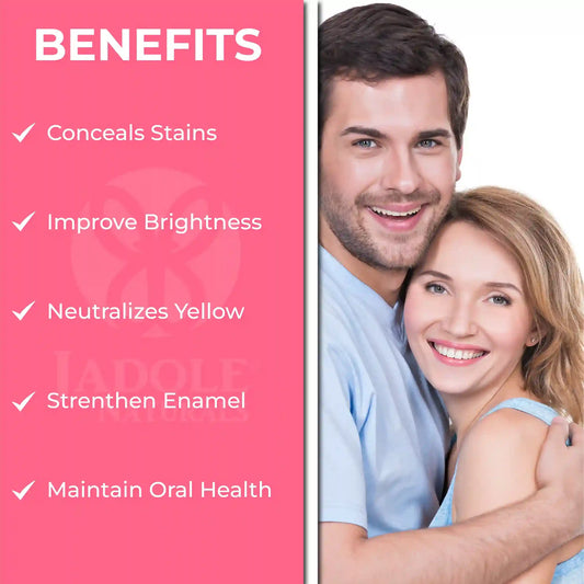 Jadole Naturals Organic Charcoal Teeth Whitening Coco Nut Powder 30g