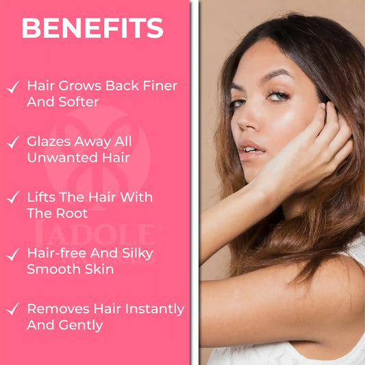 إزالة الشعر بالشمع البارد والسكر والعسل 250 جرام