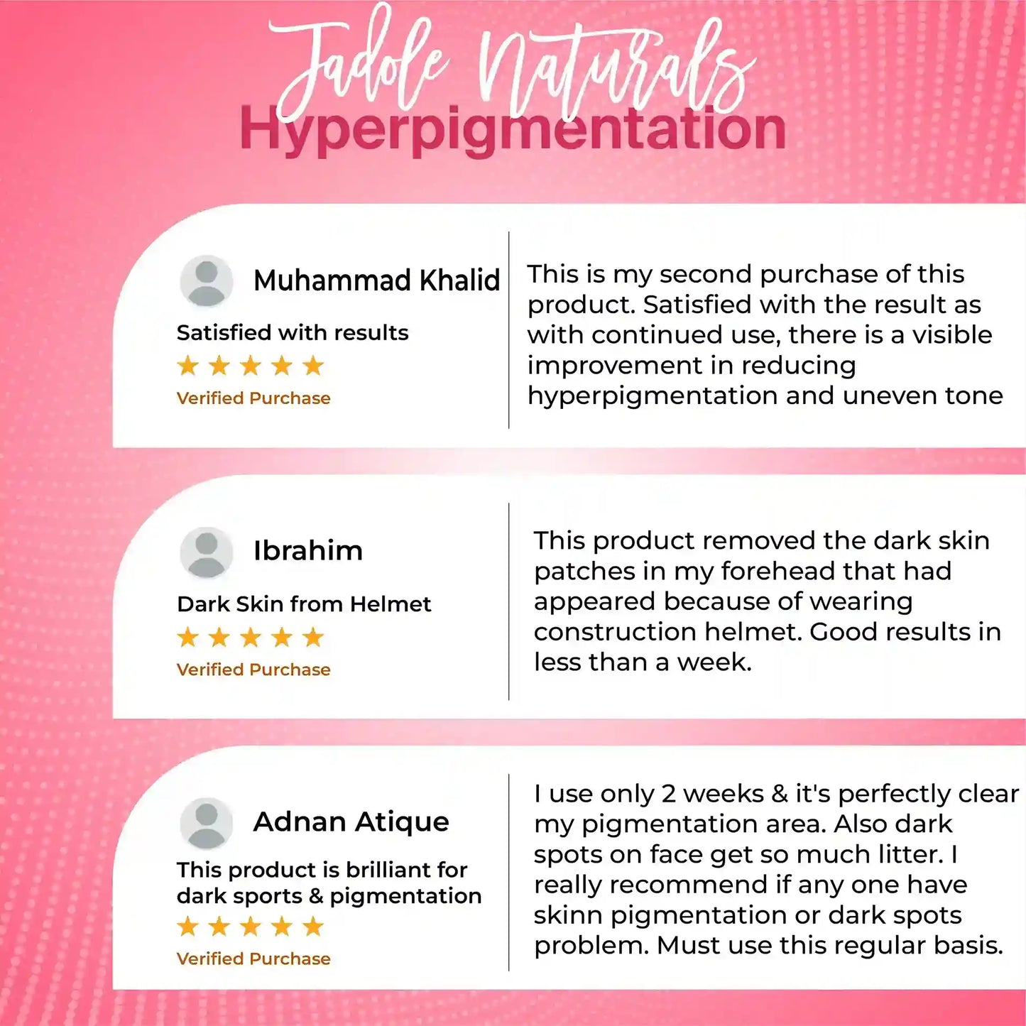 Jadole Naturals Hyperpigmentation 50ml