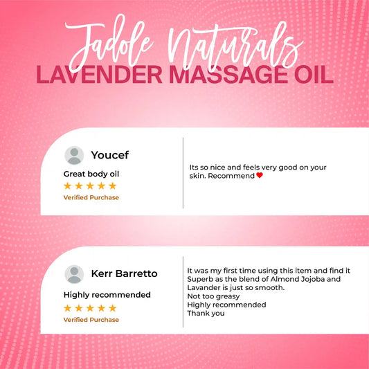 Lavender Massage Oil 240ml For Body Massage,
