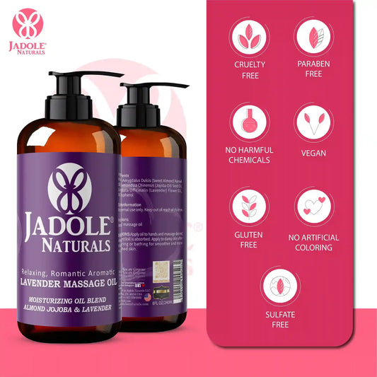 Lavender Massage Oil 240ml For Body Massage,