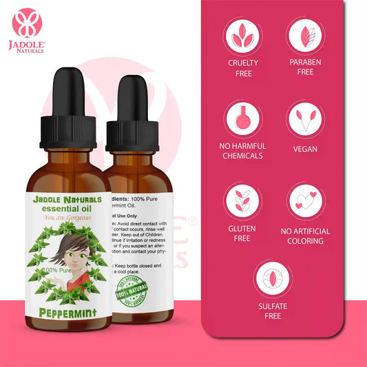 Jadole Naturals Peppermint Essential Oils 30ml