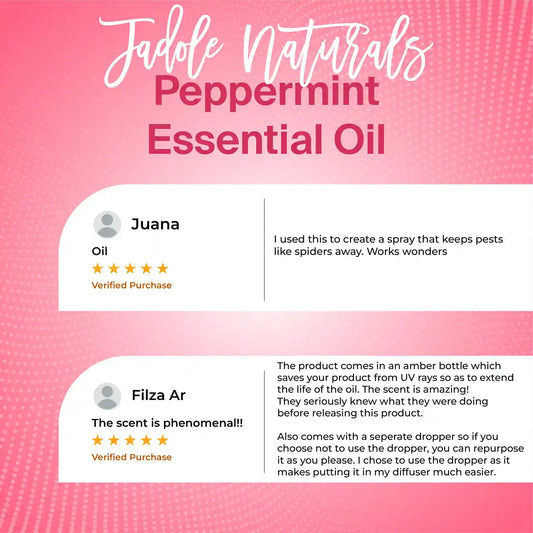 Jadole Naturals Peppermint Essential Oils 30ml