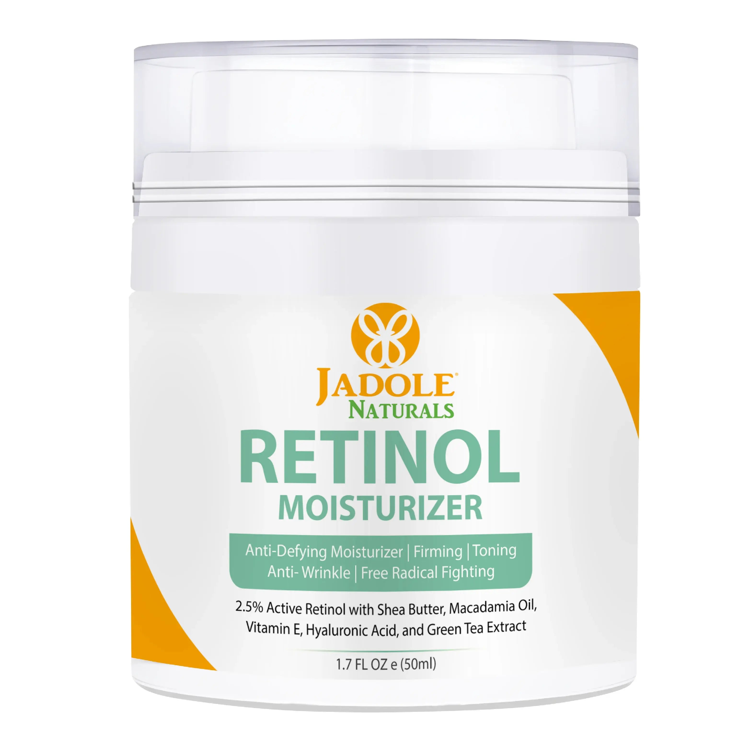 كريم مرطب بالريتينول من جادول ناتشورالز للوجه والعين ٥٠ مل 