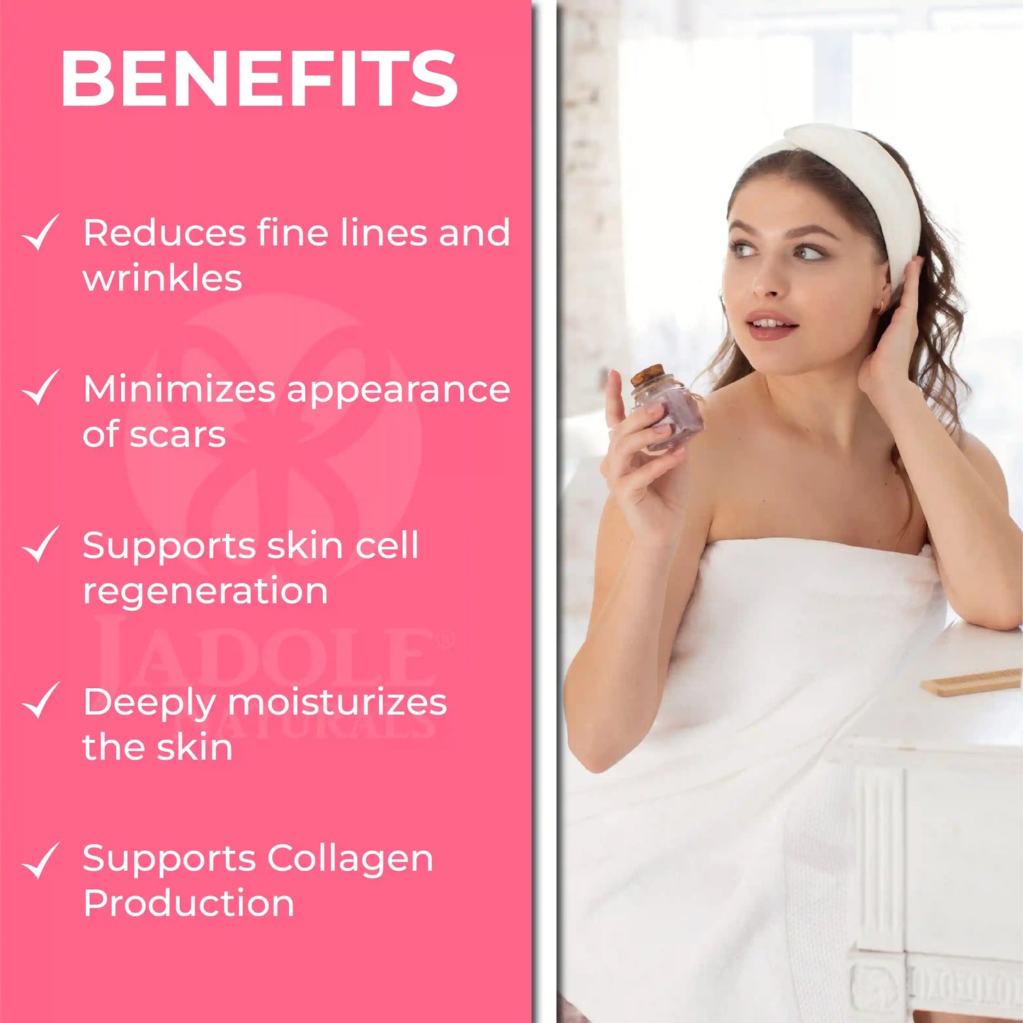 Jadole Naturals Rose Hip Seed Oil 100% Pure & Natural 30ml