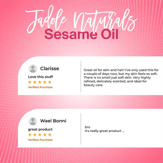 Sesame Oil 60ml For Face, Body and Hair