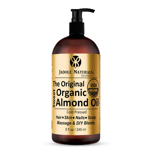 Jadole Naturals the Orginal Organic Sweet Almond Oil 240ml