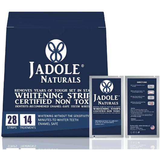 Jadole Naturals Teeth Whitening Strips Pack of 28