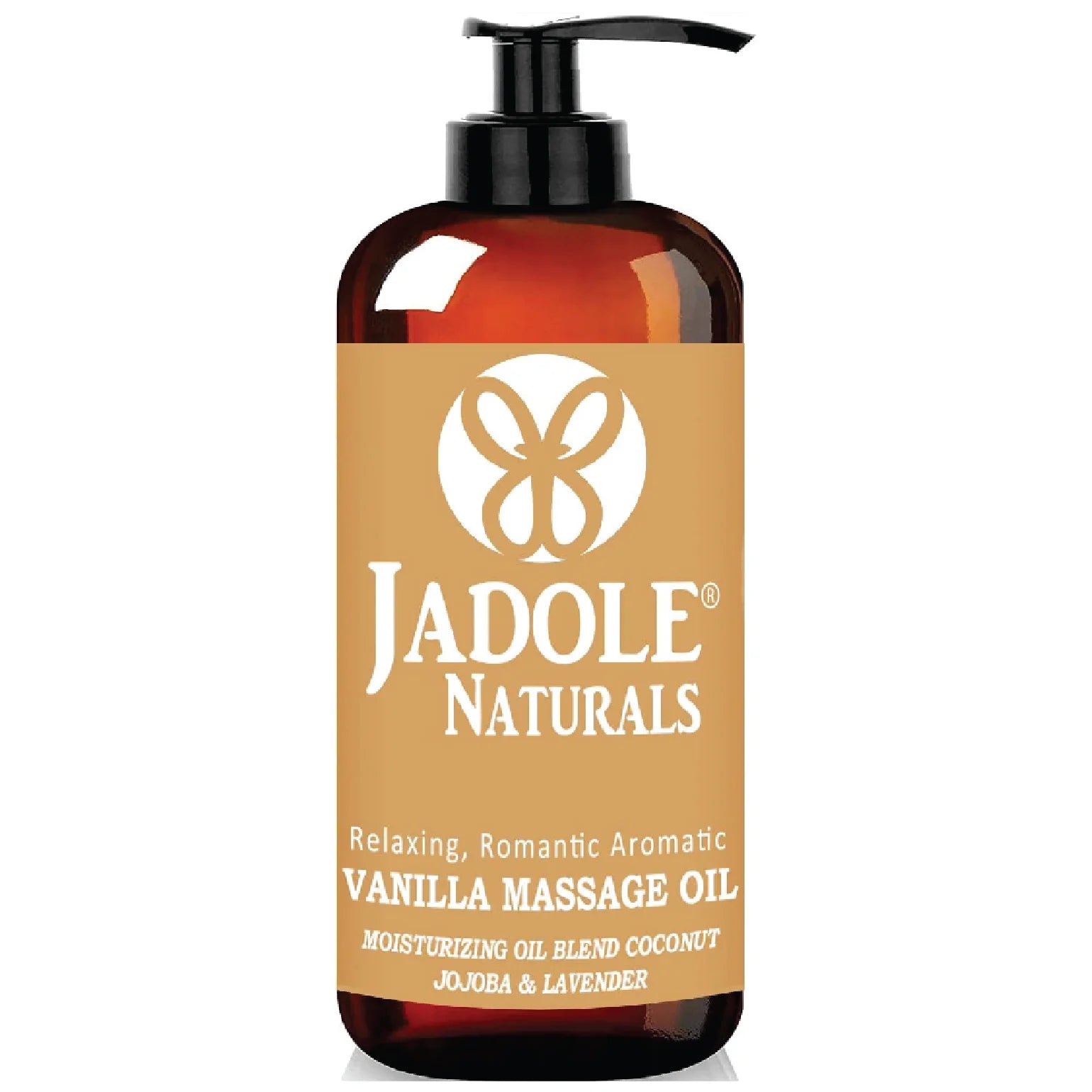 Jadole Naturals Vanilla Massage Oil 240ml For Body Massage