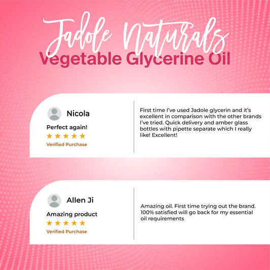 Jadole Naturals Vegetable Glycerine Oil 30ml