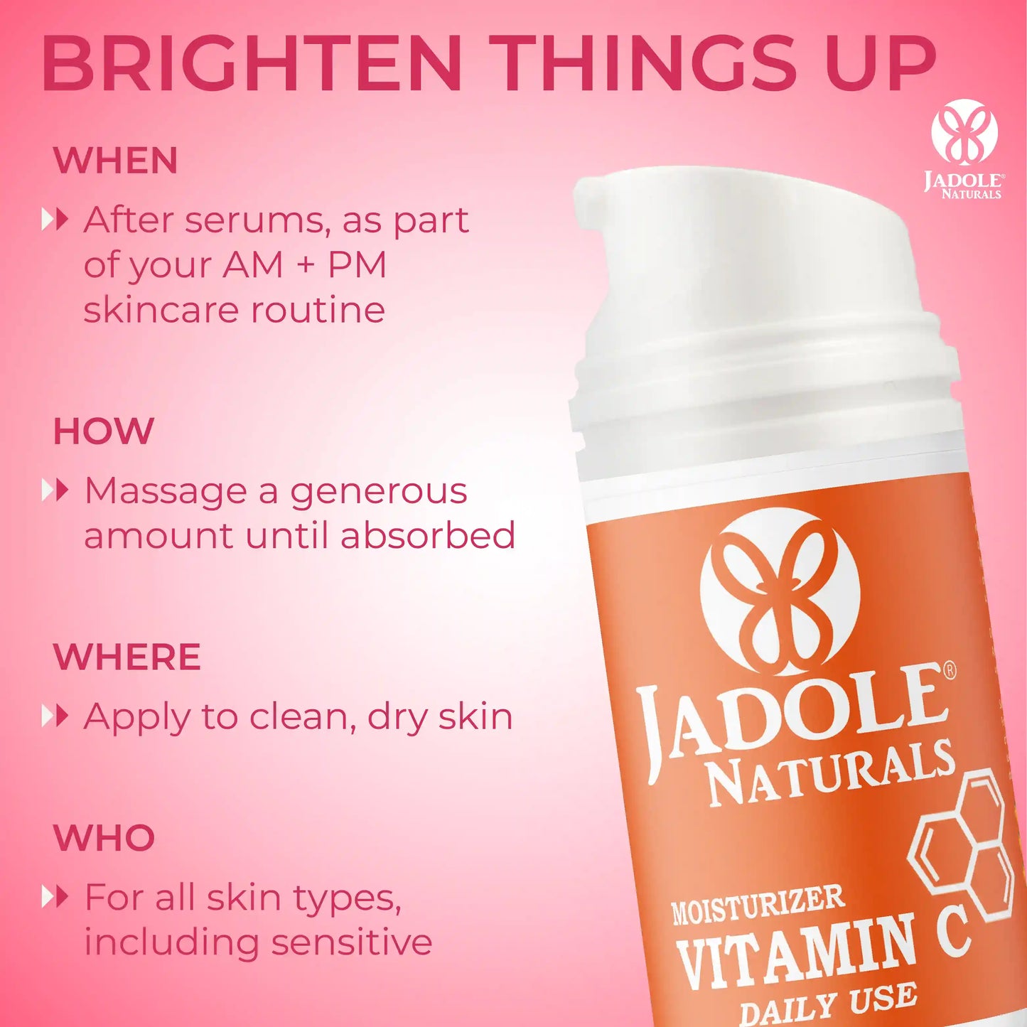 Jadole Naturals Vitamin C Moisturizer 50ml