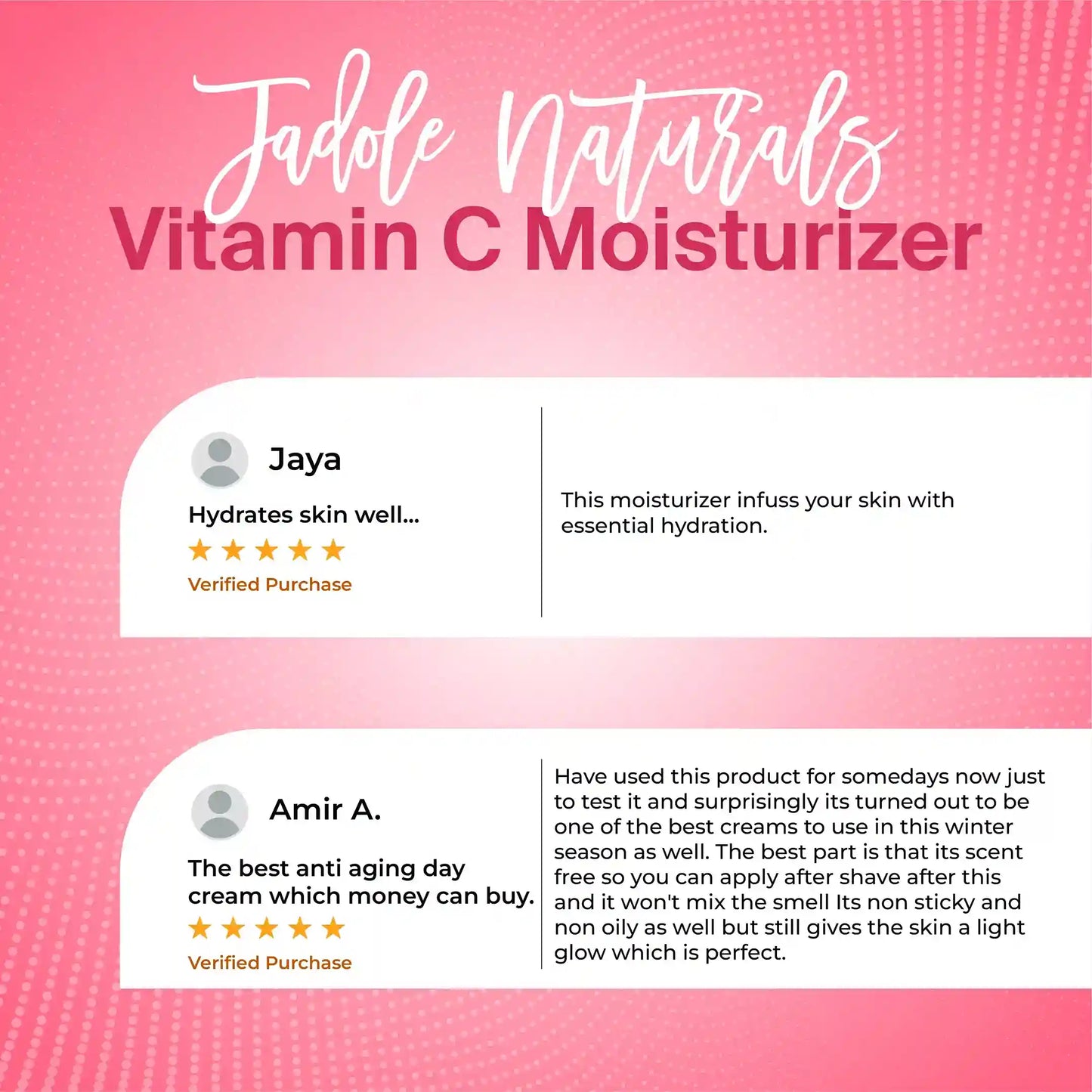 Jadole Naturals Vitamin C Moisturizer 50ml