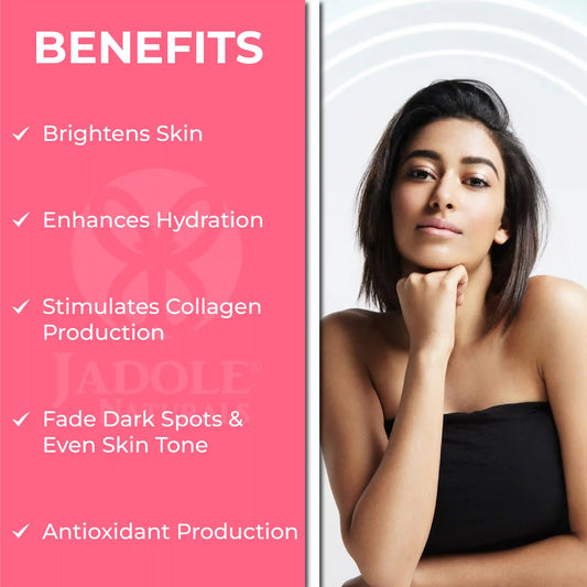 Jadole Naturals Vitamin C Serum with 20% Hyaluronic Acid & Vitamin E 30ml