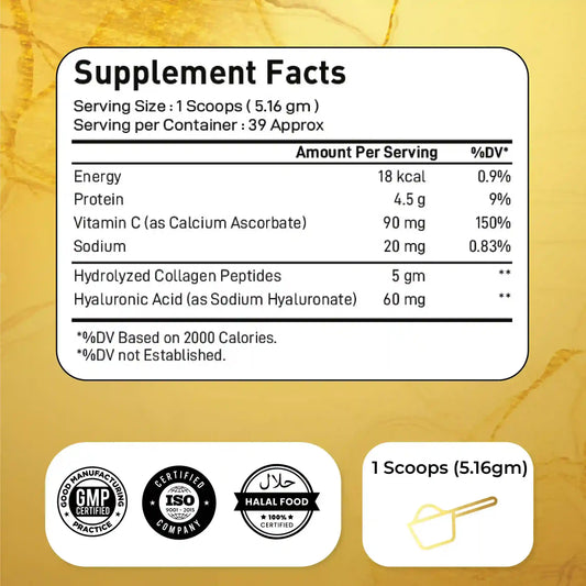 Natrolina Marine Sourced Collagen Peptides Powder