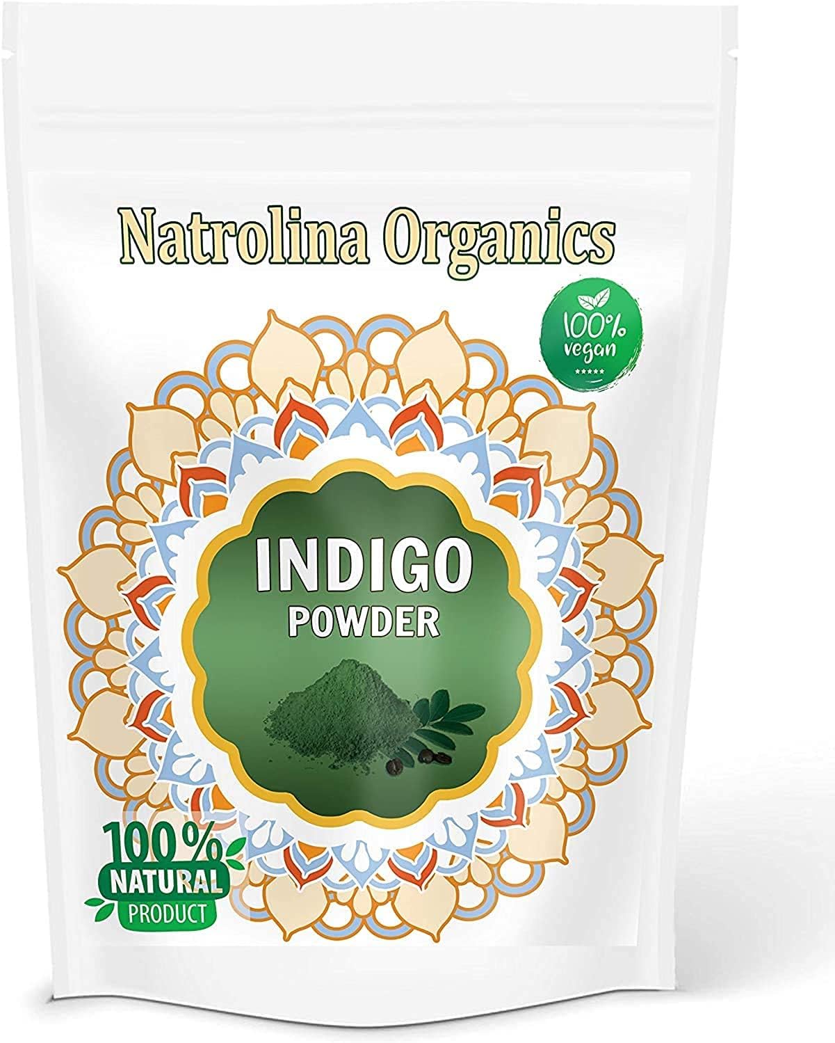 مسحوق النيلي العضوي من ناترولينا 200 غرام