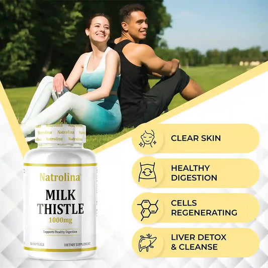 Natrolina Milk Thistle1000mg | 50 Softgels