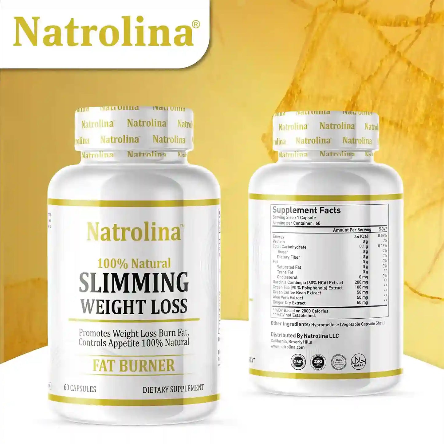 Natrolina Slimming Weight Loss 60 Capsules