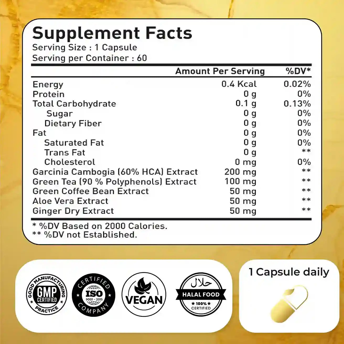 Natrolina Slimming Weight Loss 60 Capsules