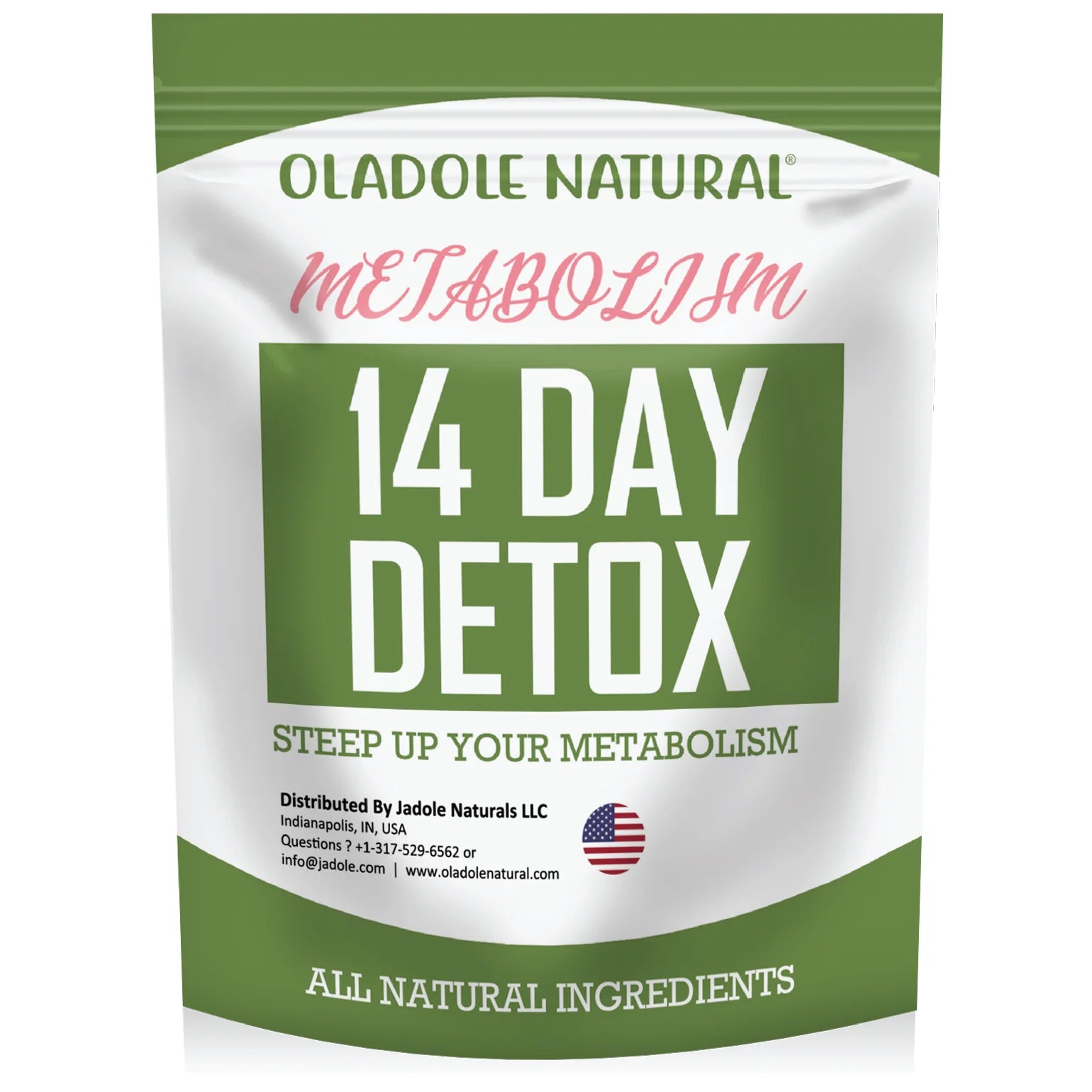 Oladole Natural 14 Day Detox Tea 14 Tea bags