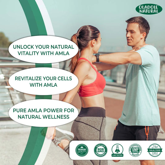 Oladole Natural Amla 500mg 120 Capsules