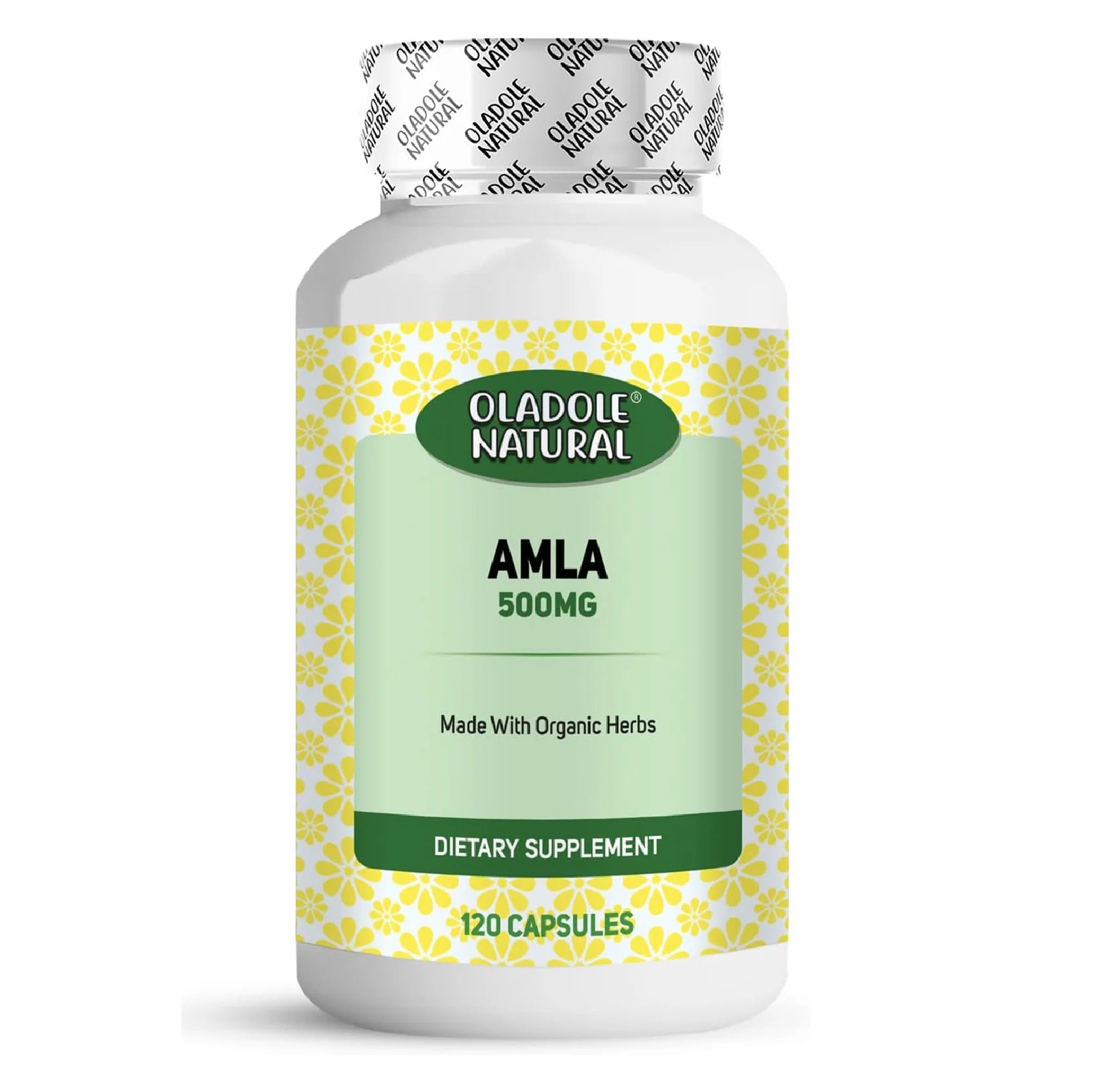 Oladole Natural Amla 500mg 120 Capsules