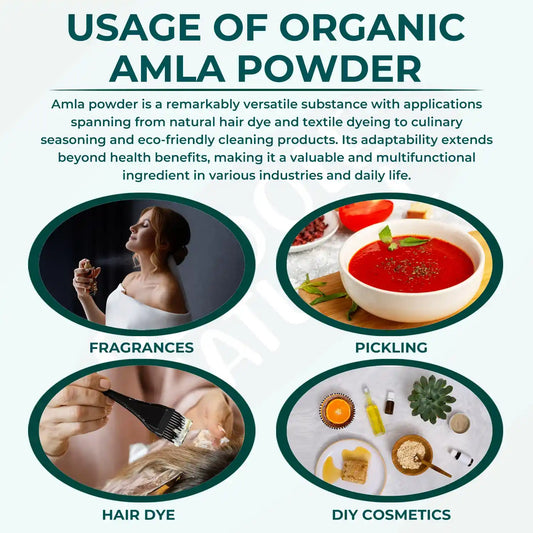 Oladole Natural Organic Amla Powder 100g