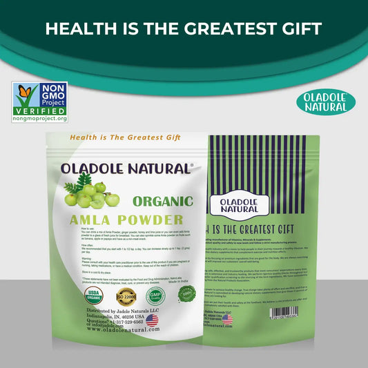 Oladole Natural Organic Amla Powder 100g
