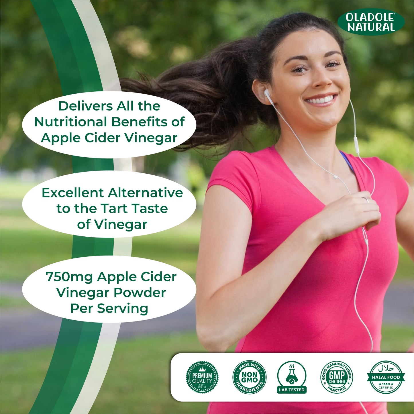 Oladole Natural Apple Cider Vinegar Benefits
