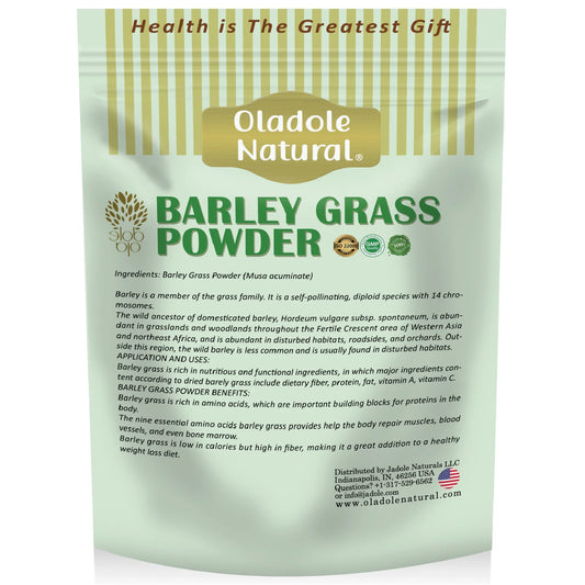 Oladole Natural Organic Barley Grass Powder 100g
