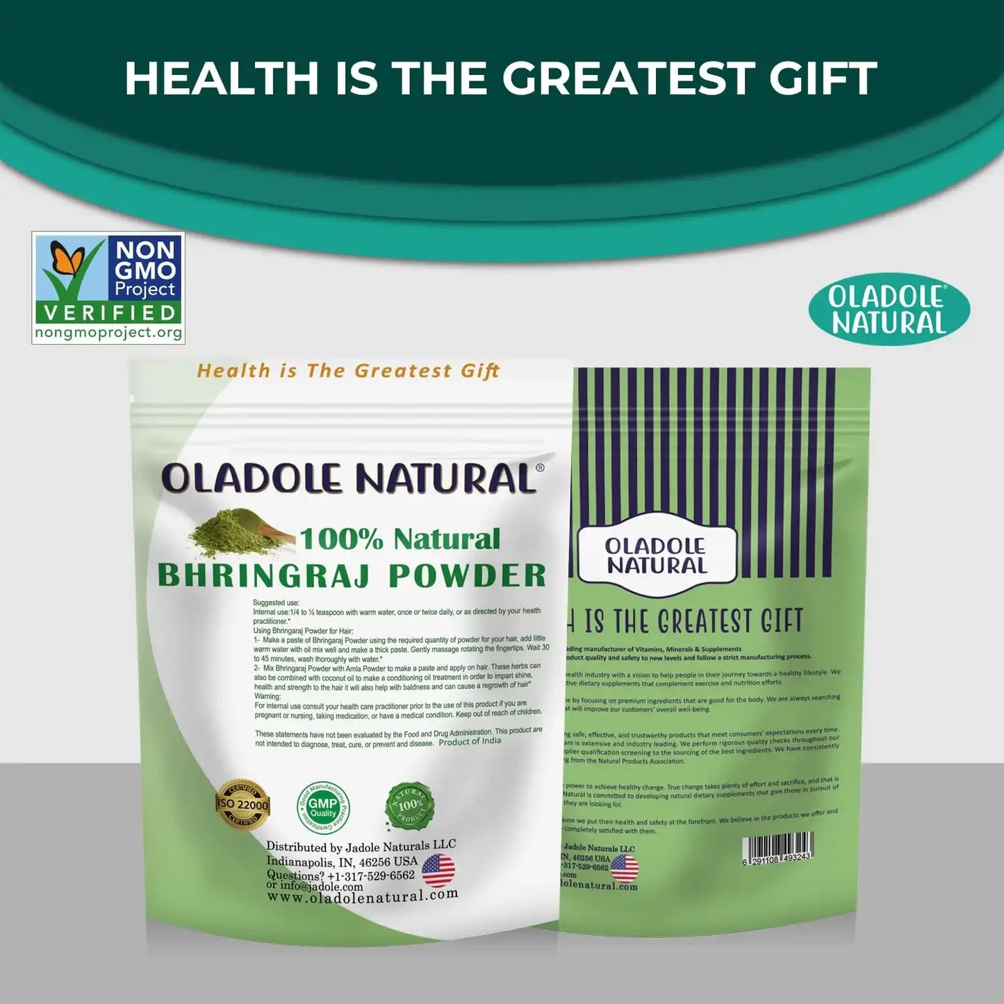 Oladole Natural Bhringraj Powder- 100g