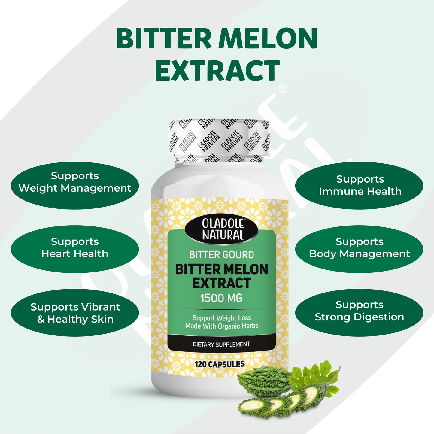 Oladole Natural Bitter Melon Extract Benefits