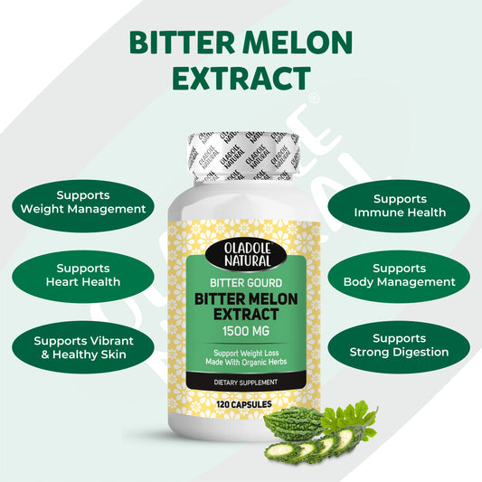 Oladole Natural Bitter Melon Extract Benefits
