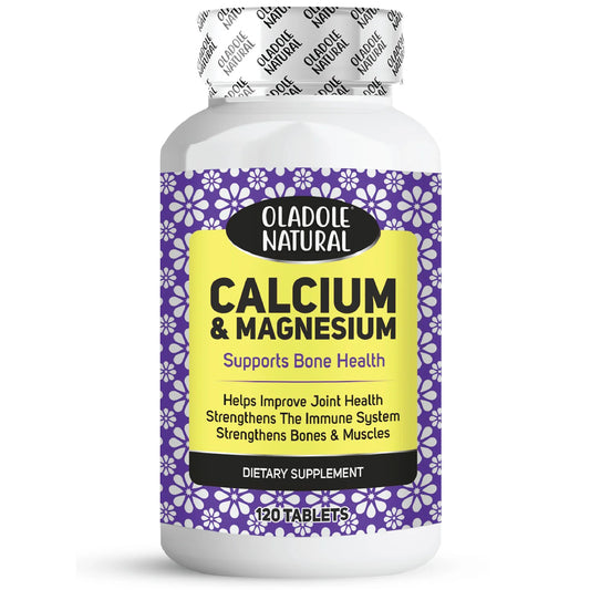 Oladole Natural Calcium & Magnesium Complex 1500Mg 120 Tablets