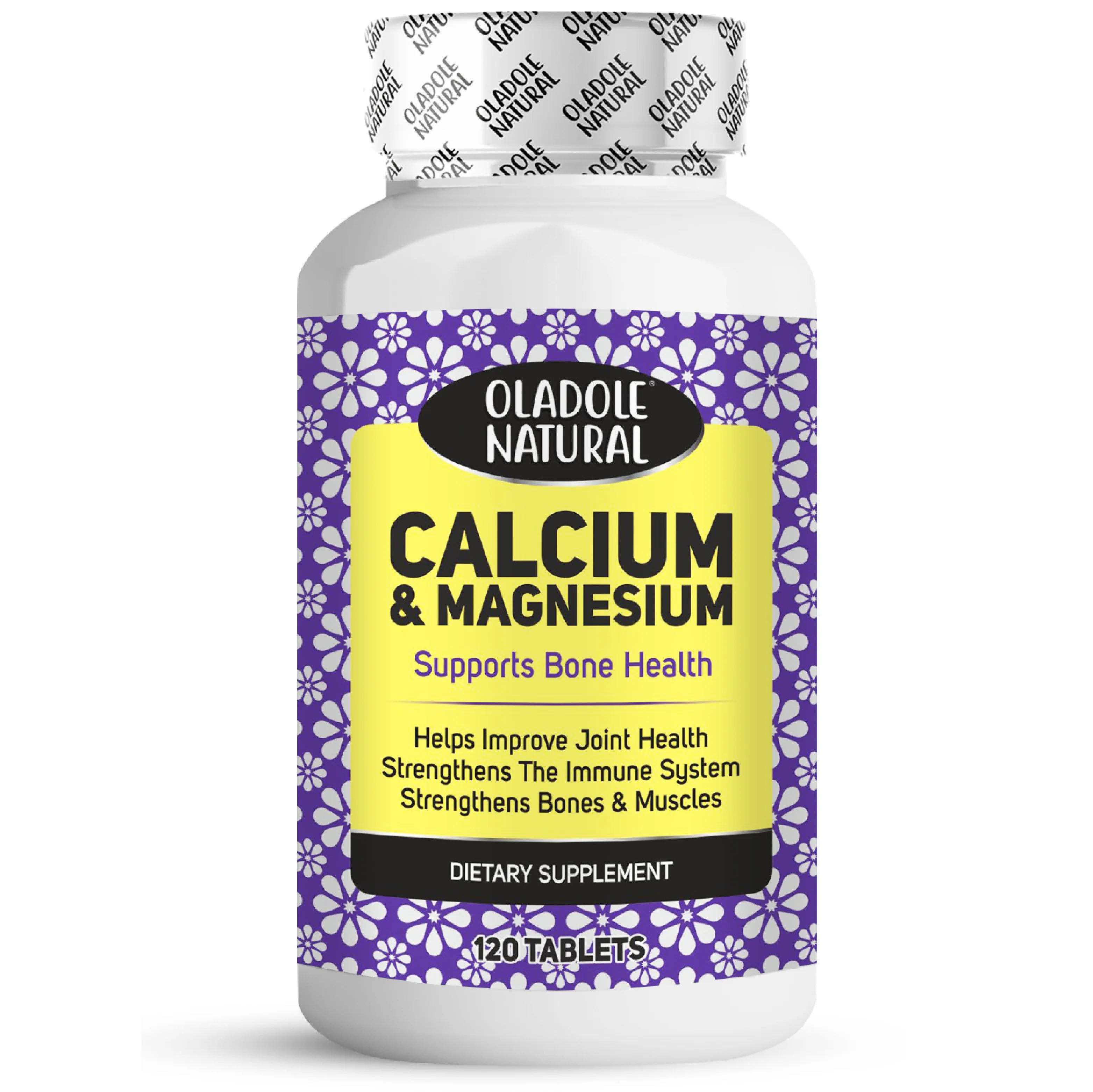 Oladole Natural Calcium & Magnesium 