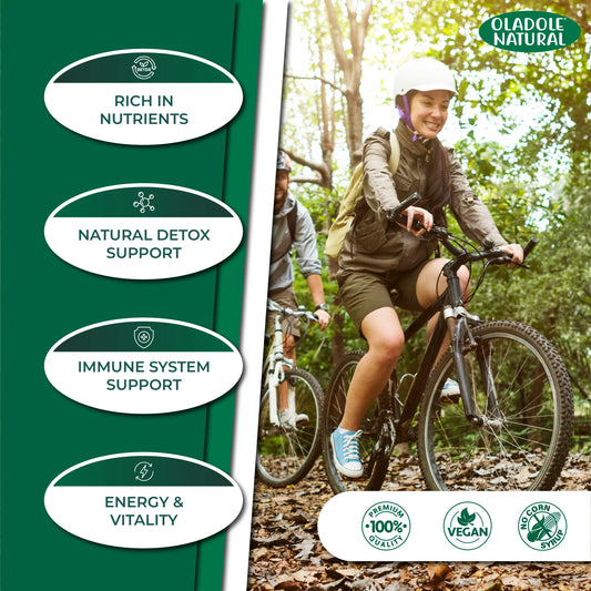 Oladole Natural Organic Chlorella 3000mg - 200 Tablets