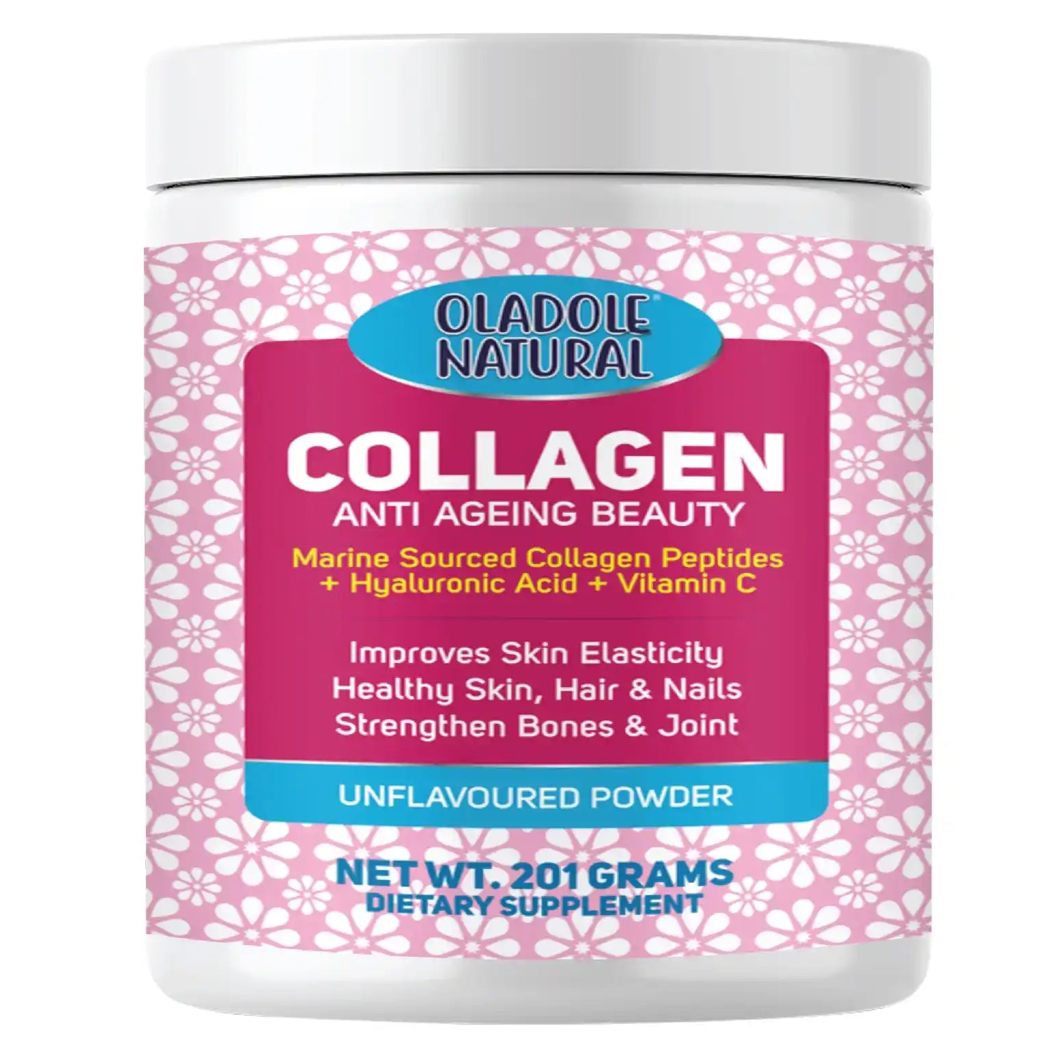 Oladole Natural Collagen Peptides Powder 201g