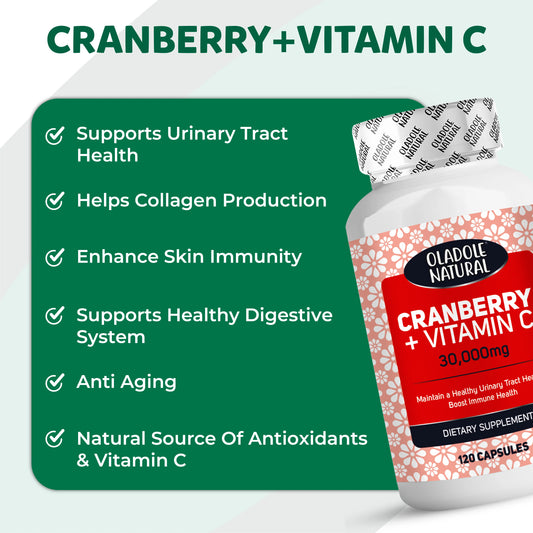 Oladole Cranberry Vitamin C Key Benefits