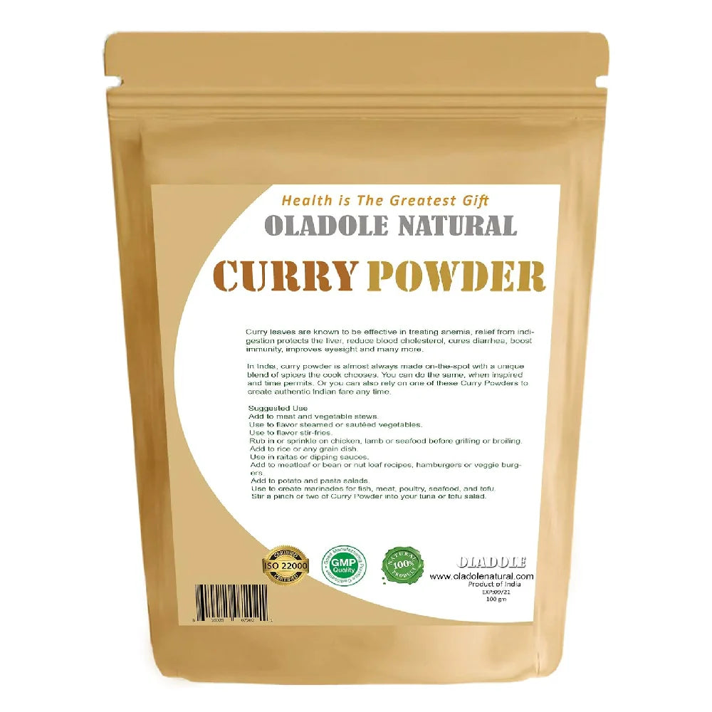 Oladole Natural Natural Curry Leaves Powder 100g