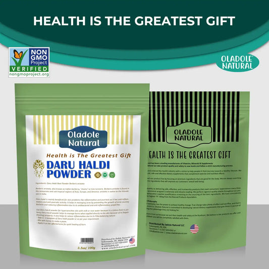 Oladole Natural Daru Haldi Powder 100 g