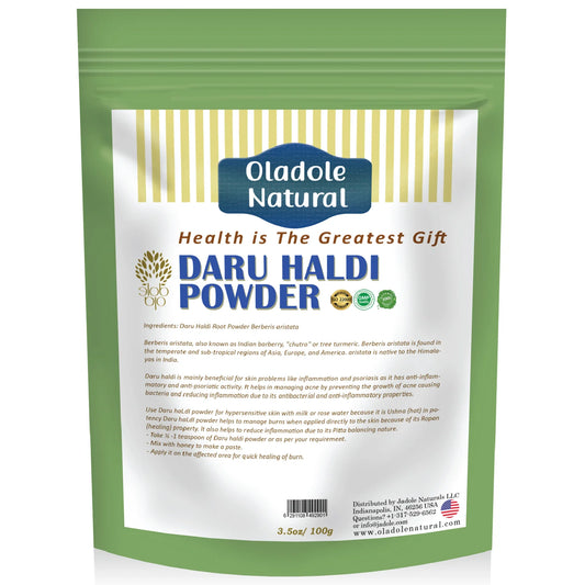 Oladole Natural Daru Haldi Powder 100 g