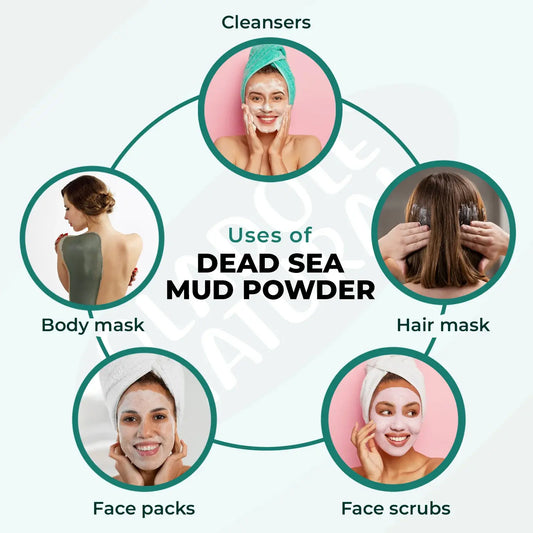 Oladole Natural Dead Sea Mud Powder 100g