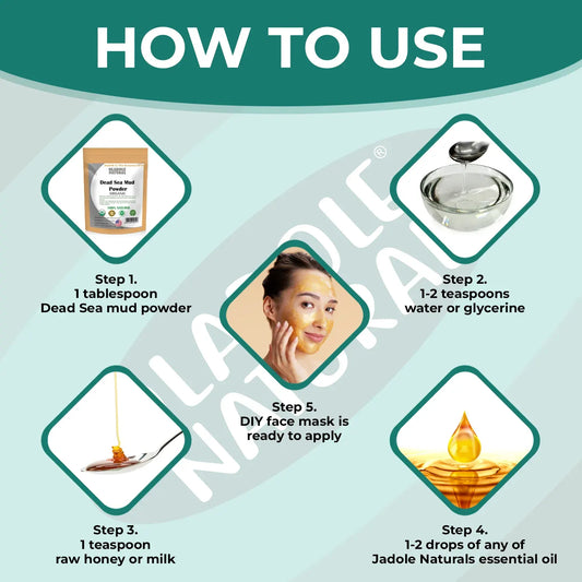 Oladole Natural Dead Sea Mud Powder 100g