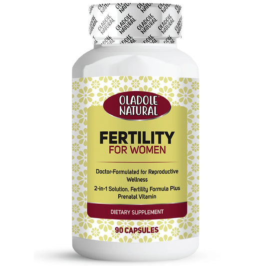Oladole Natural Fertility Prenatal Vitamins 90 Capsules