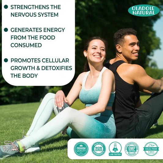 Oladole Natural Folic Acid (Vitamin B9) 1000mcg 120 Tablets