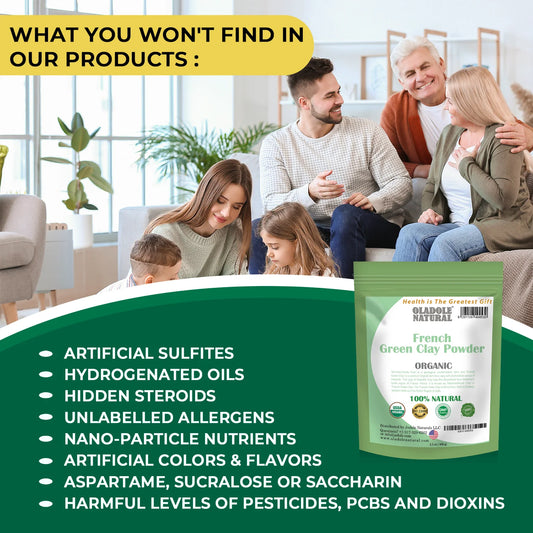 Oladole Natural French Green Clay Powder Our Product Features