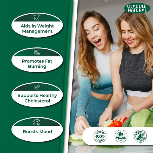 Oladole Natural Pure Garcinia Cambogia Extract 1000mg 120 Capsules